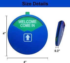 img 1 attached to Privacy Welcome Conference Magnetic Adhesive