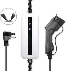 img 4 attached to 🚗 Astoneves Level 2 EV Charger: 16A Switchable Electric Vehicle Charger for SAE J1772 Standard EV Cars (25ft Cable, 100-250V, Max 3.6kW)