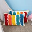 decorative pillowcase colorful playroom children logo