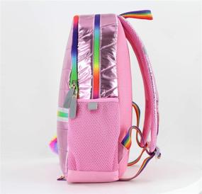 img 2 attached to 🎒 Searock Elementary Holographic Lightweight Backpacks