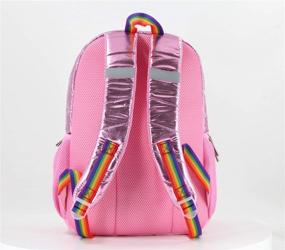 img 3 attached to 🎒 Searock Elementary Holographic Lightweight Backpacks