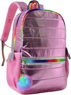 🎒 searock elementary holographic lightweight backpacks logo
