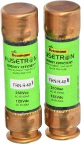 img 1 attached to 🔌 Bussmann BP FRN R 40 Fusetron Time Delay Fuse