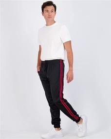 img 1 attached to 👖 Real Essentials 3 Pack: Men's Active Jogger Sweatpants with Pockets for Casual and Athletic Wear