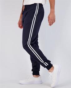 img 3 attached to 👖 Real Essentials 3 Pack: Men's Active Jogger Sweatpants with Pockets for Casual and Athletic Wear