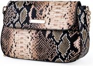 👜 stylish clara fashion snakeskin handbags & wallets – trendy envelope shoulder bags for women logo