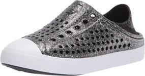 img 4 attached to ✨ Блестящий стиль в сочетании с комфортом: Skechers Foamies Guzman Steps-Glitter Mist для малышей