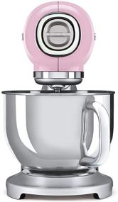 img 2 attached to 🎀 Smeg 1950's Retro Style Aesthetic Stand Mixer in Pink: Blend Nostalgic Design with Modern Functionality