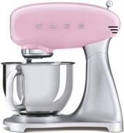 🎀 smeg 1950's retro style aesthetic stand mixer in pink: blend nostalgic design with modern functionality логотип