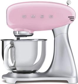 img 3 attached to 🎀 Smeg 1950's Retro Style Aesthetic Stand Mixer in Pink: Blend Nostalgic Design with Modern Functionality