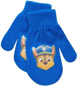 img 2 attached to Stay Warm with Nickelodeon Patrol Winter Gloves Mittens: Boys' Cold Weather Accessories