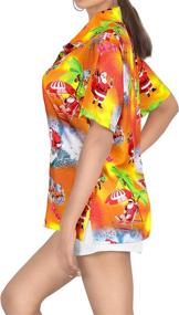 img 1 attached to HAPPY BAY Christmas Hawaiian Blue_AA347 Women's Clothing in Swimsuits & Cover Ups