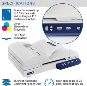 img 2 attached to 🖨️ Xerox XD-COMBO Duplex Combo Document Scanner for PC and Mac, with Automatic Document Feeder (ADF)