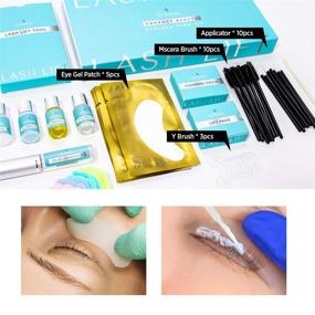 img 3 attached to 👁️ Elevate Your Lashes with AYASAL Eyelash Perm Kit - Long-Lasting Curl, Safe Perming Wave, Ideal for Professional and Home Use!