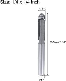 img 3 attached to Uxcell Cutting Bearing Woodworking Milling Cutting Tools for Router Bits