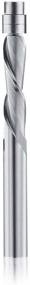 img 4 attached to 🔪 Spiral Flush-Trim Router Bits: Solid Carbide Flush Trim Router Bit by TACKPRO - 1/4-Inch Shank, Down cut Spiral Flush Trim for Precise Trimming