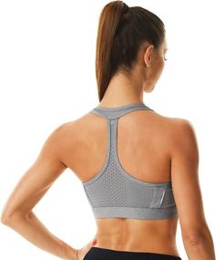 img 2 attached to 🏋️ Rocorose Longline Seamless Padded Sports Bra: Perfect Light Support for Yoga & Workouts