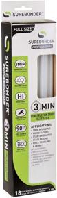 img 4 attached to Full Tape Adhesives & Sealants: Minute Construction Glue Sticks
