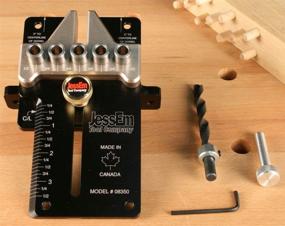 img 1 attached to 🔩 JessEm Jig 8350 with 3/8 inch Guide Bushings, Drill Bit, Stop Collar & Pin