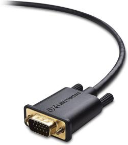 img 1 attached to 🔌 Optimized DisplayPort to VGA Cable (6 Feet) by Cable Matters