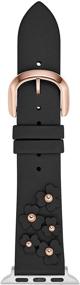 img 3 attached to Kate Spade New York Interchangeable Leather Band - Compatible with 38/40MM Apple Watch Series 1, 2, 3, 4, 5, 6