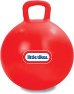 🔴 little tikes bouncing fun! red hopper 9301a - mega 18" inflatable ball for active kids ages 4-8 - exercise, play, and learn with ease! logo