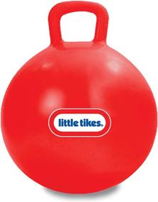 img 3 attached to 🔴 Little Tikes Bouncing Fun! Red Hopper 9301A - Mega 18" Inflatable Ball for Active Kids Ages 4-8 - Exercise, Play, and Learn with Ease!