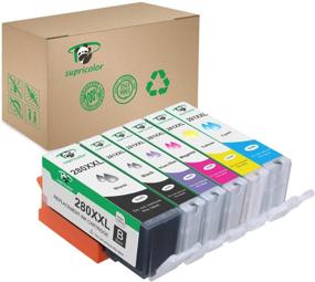img 4 attached to 🖨️ Supricolor PGI-280XXL CLI-281XXL Ink Cartridges - 6 Color (1PGBK 1Black 1Cyan 1Magenta 1Yellow 1Photo Blue) Replacement Ink for PIXMA TS8120 TS8220 TS9120