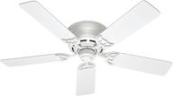 🔋 hunter low profile iii ceiling fan with pull chain control - indoor логотип