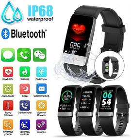 img 1 attached to Indigi Fitness Activity SmartWatch Pressure