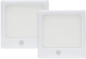img 4 attached to Westek BL-CLNG5RC 5-inch Rechargeable Motion Sensor Ceiling Light - 💡 Closet & Cabinet, Wireless Touch and Motion Activated, White, Battery Operated (2-Pack)