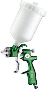 img 1 attached to Astro EUROHV109 EuorPro Forged HVLP Spray Gun - 1.9mm Nozzle & Plastic Cup: Superior Spray Performance
