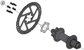 img 1 attached to 🚴 JooFn Front Bike Boost Hub Conversion: 15mm x 100mm to 110mm Upgrade for Enhanced Performance