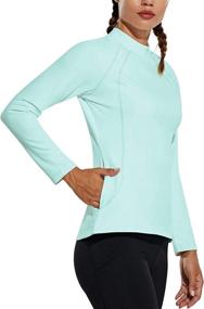 img 4 attached to BALEAF Womens Thermal Running Weather Sports & Fitness