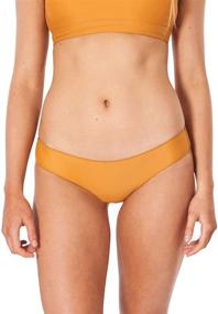 img 1 attached to Rip Curl Classic Surf Eco Cheeky Coverage Bikini Bottom for Women