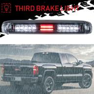 youxmoto led 3rd brake light for 99-06 🚦 silverado/sierra - clear lens, high quality tail light replacement logo