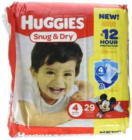 img 1 attached to Huggies Baby Diapers Snug Size