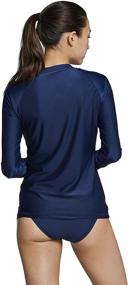 img 1 attached to 👚 Speedo Women's Short Sleeve Rashguard: Fashionable Swimsuit and Cover Up Clothing for Women