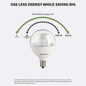 img 1 attached to 🌞 Sunlite 40297 Dimmable Candelabra Bulb - Equivalent, SEO-Friendly Version