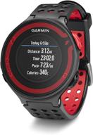 🏃 мощные наручные часы garmin forerunner 220 черные/красные в комплекте с пульсомером для точного контроля физической активности. логотип