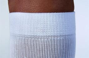 img 2 attached to JOBST Activewear Compression Socks, Small, Cool White, 20-30 mmHg Knee-High