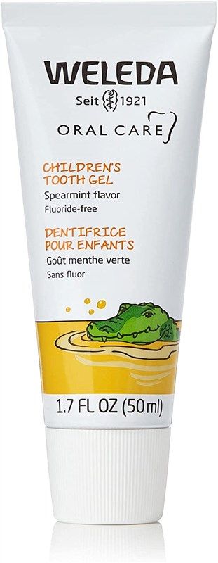 weleda childrens tooth gel ounce 로고