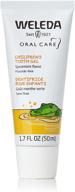 weleda children's tooth gel: fluoride-free, spearmint flavor, plant-based oral care with calendula, silica, and fennel (1.7 fl oz) logo