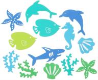🧜 discover the magic of darice foam stickers 5-ounce: unleashing the underwater charm with 'under the sea' logo