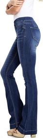 img 3 attached to Cello Womens Juniors Skinny Bootcut Sports & Fitness