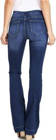 img 2 attached to Cello Womens Juniors Skinny Bootcut Sports & Fitness