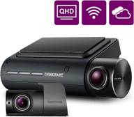 📸 thinkware q800pro dual dash cam: front & rear car camera, 1440p, g-sensor, night vision, wifi, gps, 32gb logo