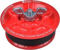 oatey 33403 4-inch plastic plug with galvanized screw and wing nut logo