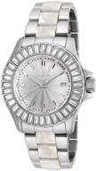 ⌚ two tone swiss quartz women's watch by invicta - angel analog display (model 18874) logo