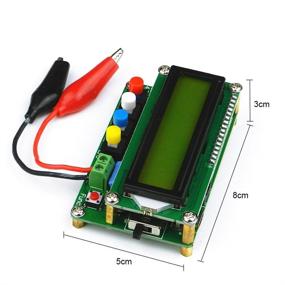 img 2 attached to 📏 Precision L/C Meter - Inductance Capacitance Meter with LCD Display, USB Interface, and Data Cable